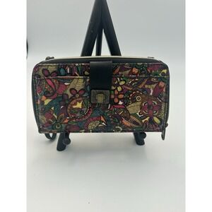 Sakroots Envelope Wallet Wristlet Spirit Desert Snap Wrist